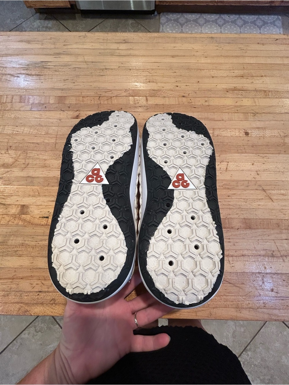Nike Men’s ACG Watercat+ Woven Shoe Phantom/Summit White - Picture 10 of 12